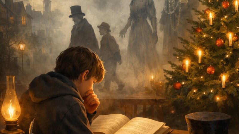 Analyse van 'A Christmas Carol' van Charles Dickens voor secundair onderwijs