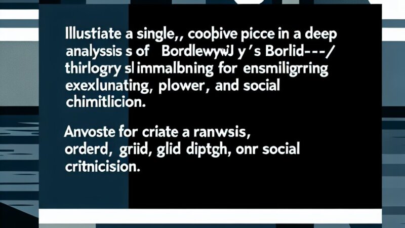 Analyse van Bordewijks drieluik: Blokken, Knorrende Beesten en Bint