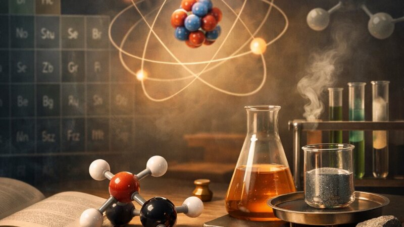 Analyse van chemische basisprincipes en het periodiek systeem in hoofdstuk 5