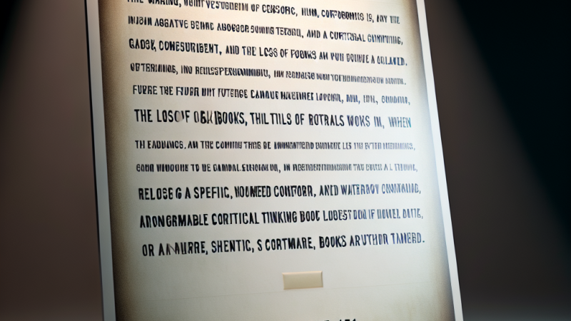 Analyse van Fahrenheit 451 van Ray Bradbury: Een tijdloze kritiek op censuur