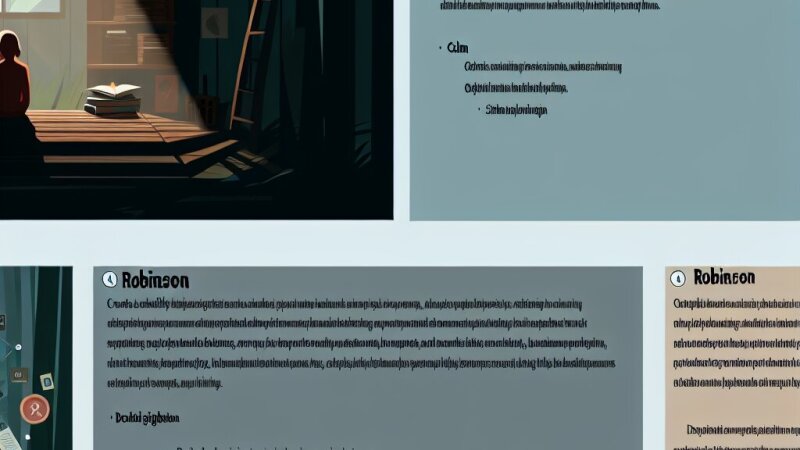 Analyse van 'Robinson' van Doeschka Meijsing: Thema's en Symboliek