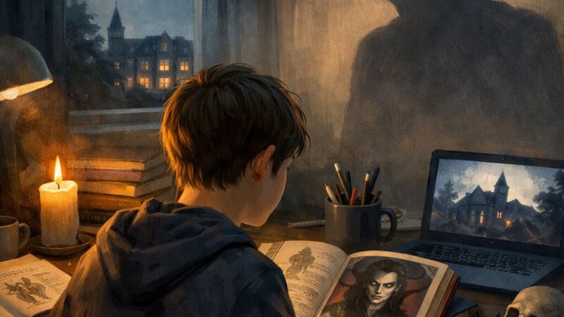 Analyse van 'Vampier in de school' van Paul van Loon voor jongeren