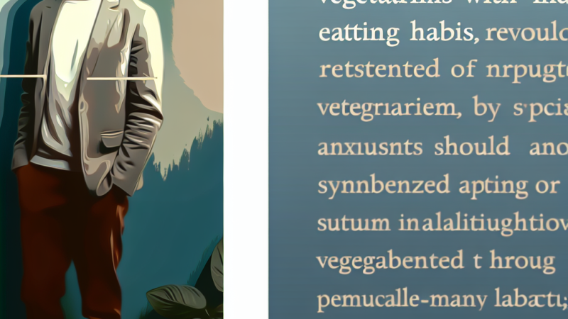 Analyse van vegetarisme bij mr. J.P. de Vries in Ferdinand Bordewijks kortverhaal