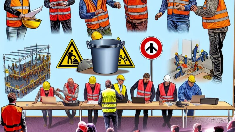 Arbeidsomstandigheden in de Belgische bouwsector: veiligheid en welzijn