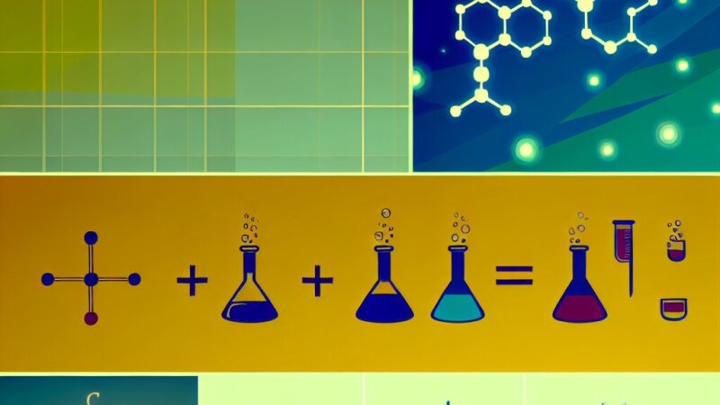 Basisprincipes van scheiden en chemische reacties voor secundair onderwijs