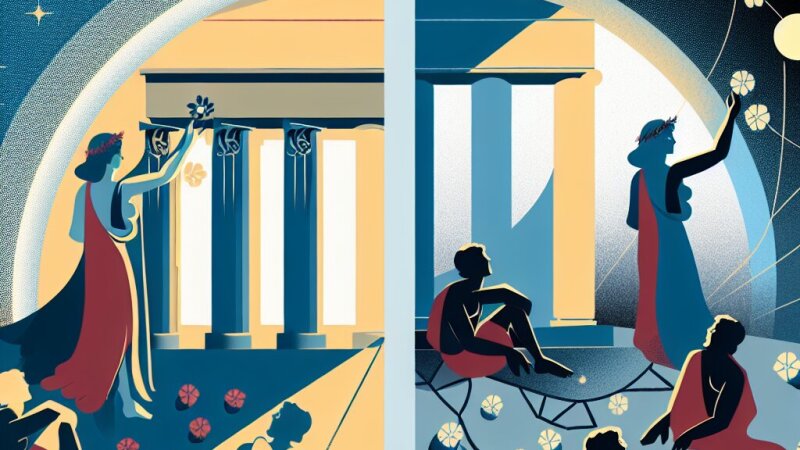 Ceyx en Alcyone: Een Griekse Mythe over Liefde en Verlies bij Ovidius