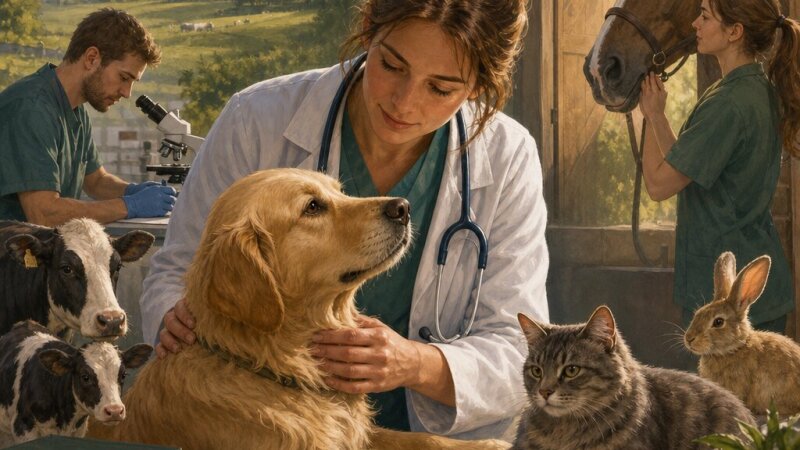 De dierenarts: zorg voor dieren en dierenwelzijn