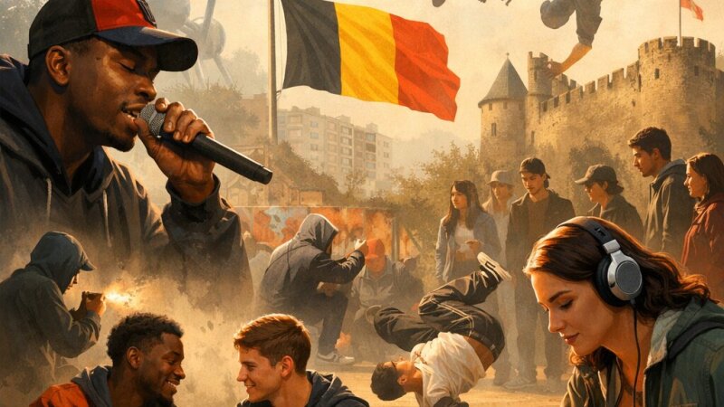 De evolutie en betekenis van hiphopcultuur in België