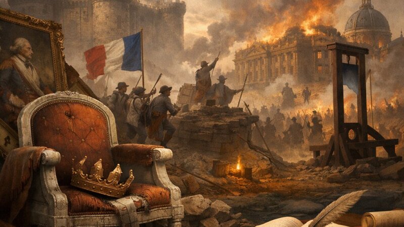 De Franse Revolutie: oorzaken, verloop en impact op het Ancien Régime