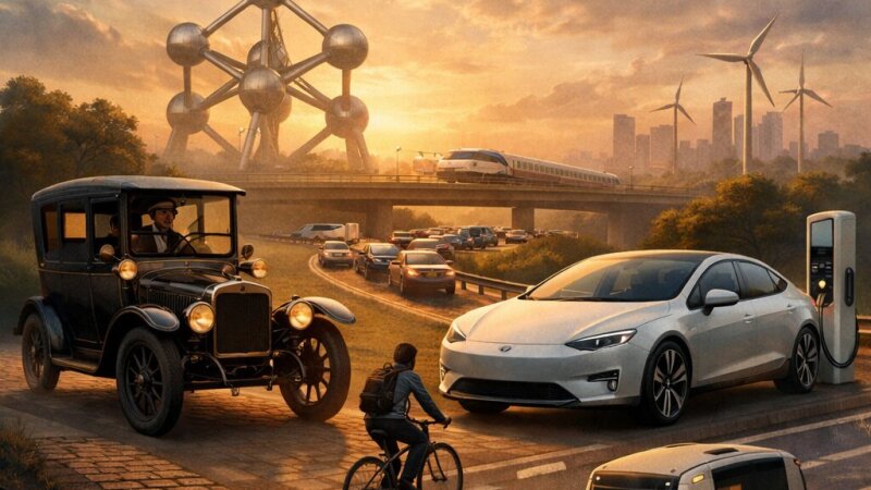 De geschiedenis en toekomst van de auto: mobiliteit in België uitgelegd