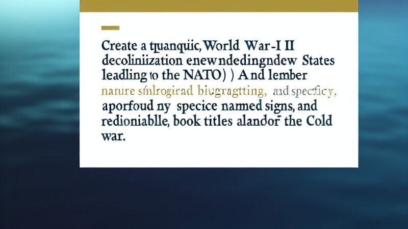 De gevolgen van dekolonisatie en internationale macht na WOII vanuit Belgisch perspectief