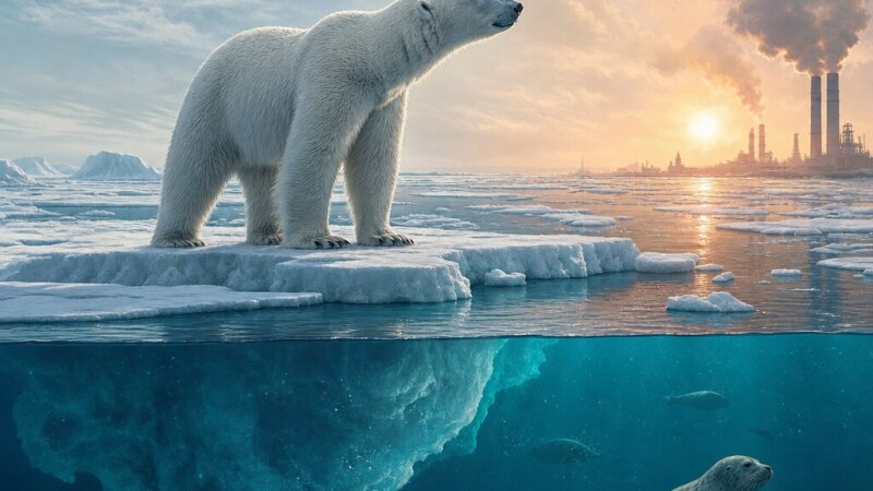 De ijsbeer: leven, jacht en klimaatbedreiging