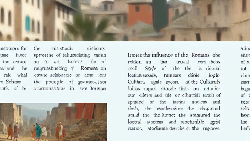 De invloed en nalatenschap van de Romeinen in onze regio