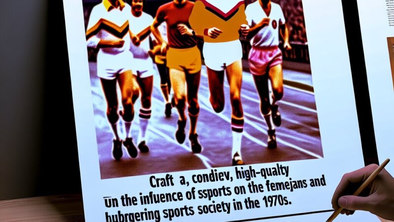 De invloed van sport op de Vlaamse maatschappij in de jaren 70