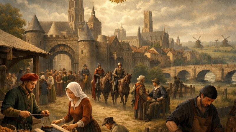 De Opkomst van Steden en Staten in de Late Middeleeuwen (1000-1500)