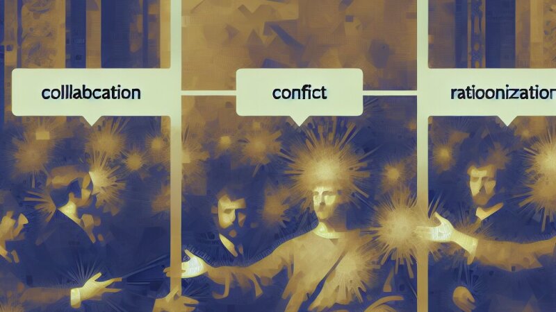 De rol van samenwerking, conflict en rationalisering in de sociale orde