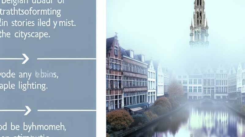 De verborgen stad: mist en mysterie in onze stedelijke landschappen