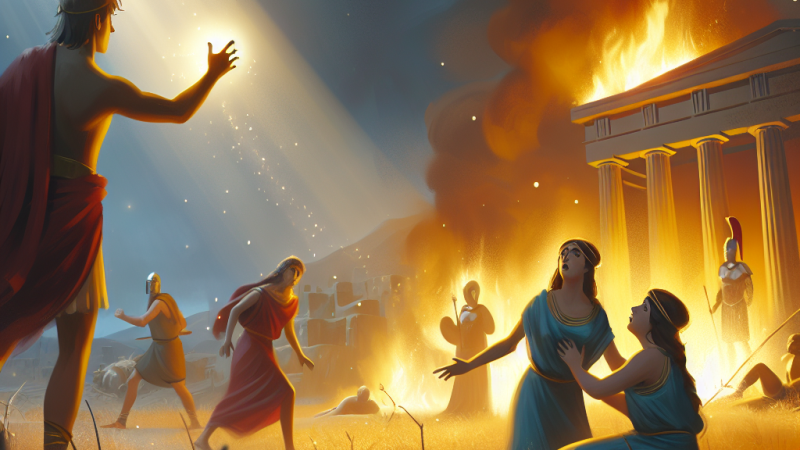 De vlucht van Aeneas: betekenis en analyse van een klassiek moment