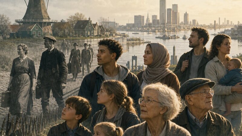Demografie van Nederland in de 20e eeuw: evolutie en verklaringen