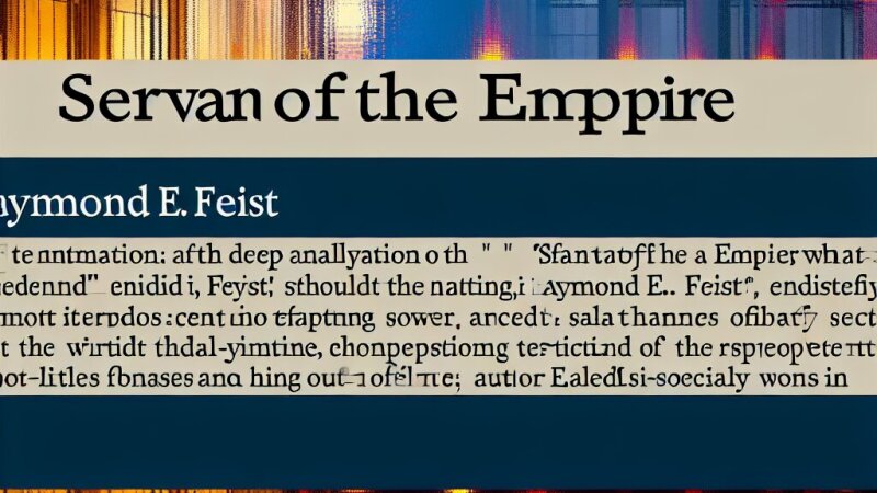 Diepgaande analyse van 'Servant of the Empire' van Raymond Elias Feist