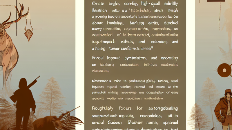 Diepgaande analyse van 'Trofee' van Gaea Schoeters over jacht en ethiek