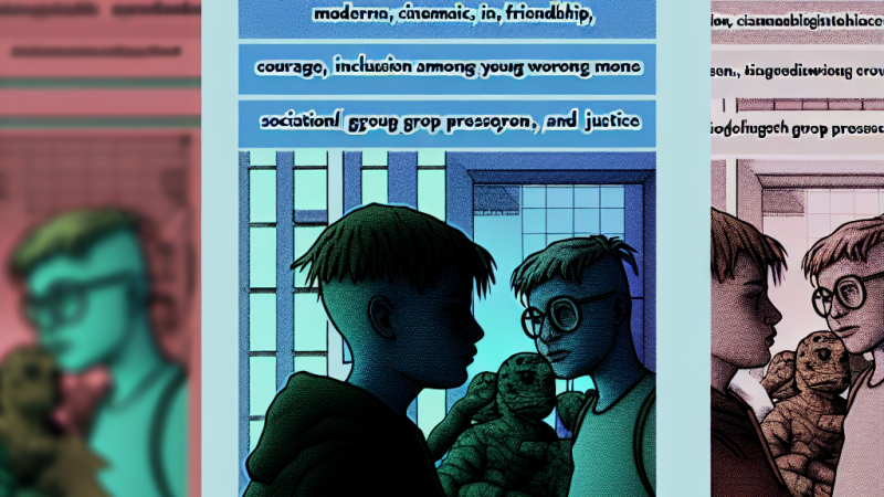 Diepgaande analyse van Vorstadtkrokodile: thema's, vriendschap en moed