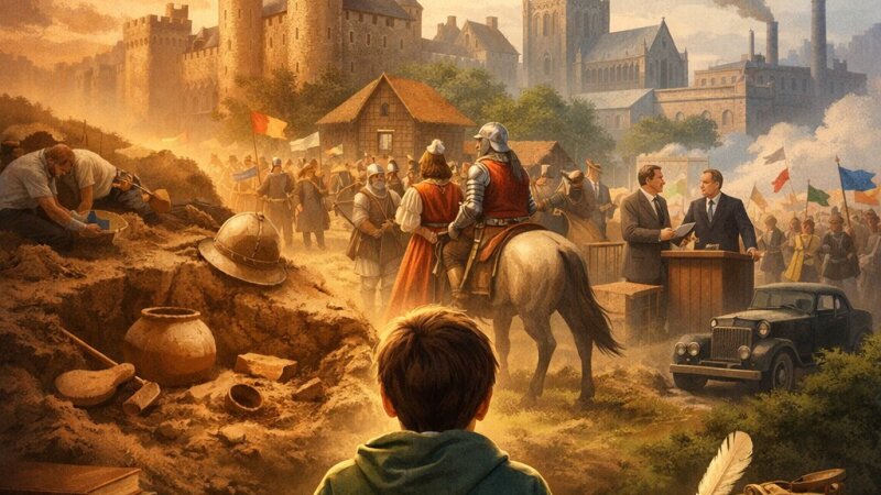 Drie niveaus van historische context in het Vlaamse geschiedenisonderwijs