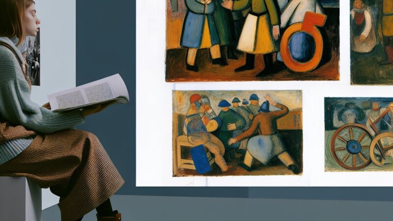 Expressionisme: Die Brücke, Der Blaue Reiter en Latemse scholen