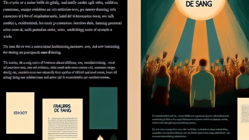 Frères de sang van Mikaël Ollivier — analyse: familie, schuld en herstel