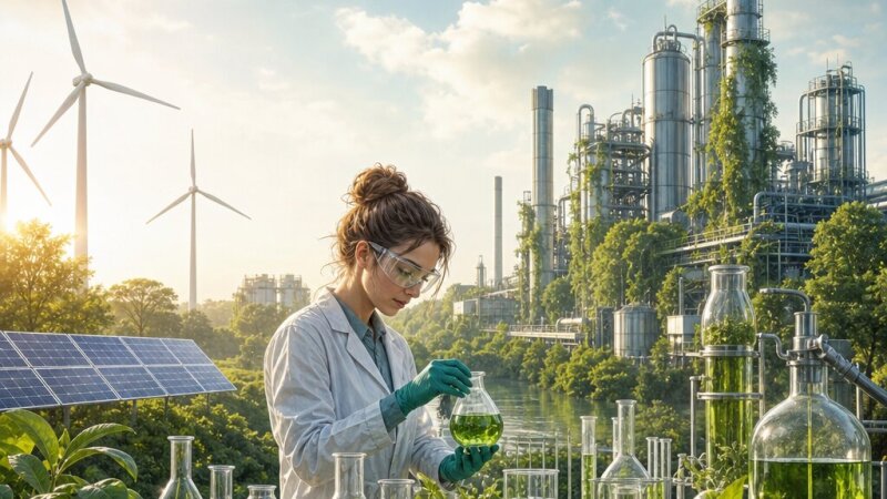 Groene chemie: Duurzame innovaties in de industrie uitgelegd
