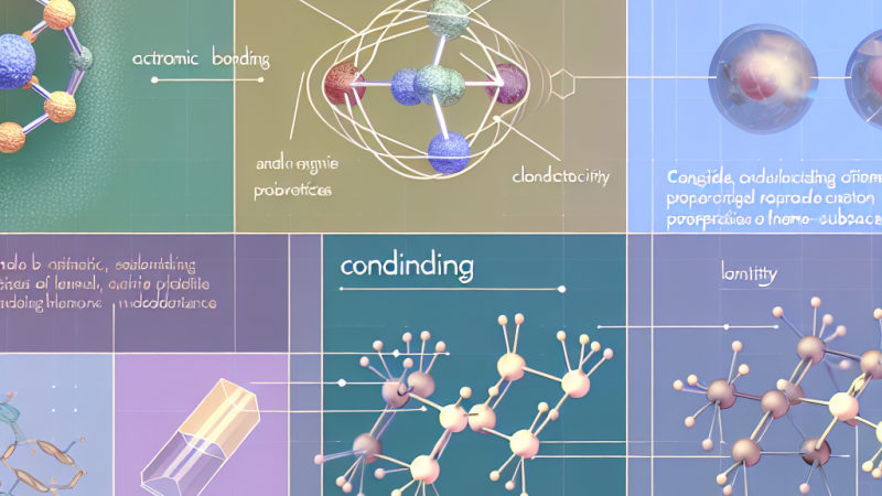 Hoe atomen en bindingen de eigenschappen van stoffen verklaren