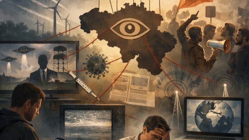 Hoe complottheorieën onze Vlaamse samenleving beïnvloeden