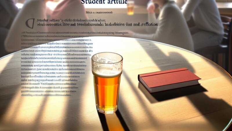 Inzichten in het studentenleven via Valentijn Stevens’ kroegcolumns