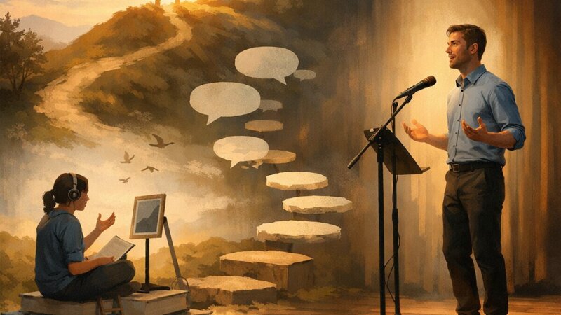 Is welsprekendheid een talent of een aan te leren vaardigheid?