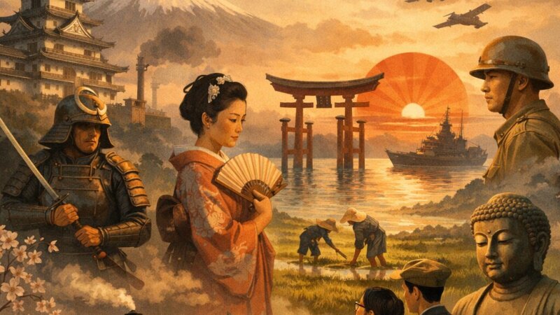 Japanse Geschiedenis Tot 1945: Ontwikkeling en Transformaties