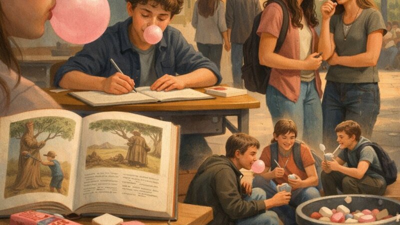 Kauwgom op school: Een veelzijdige kijk op een alledaags fenomeen