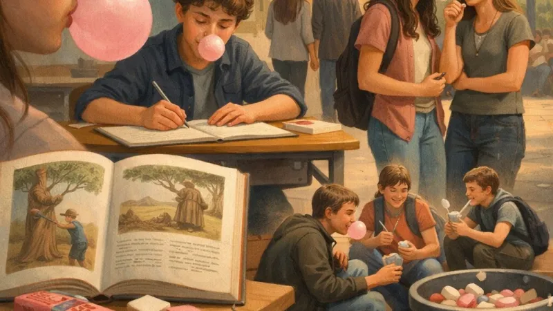 Kauwgom op school: Een veelzijdige kijk op een alledaags fenomeen