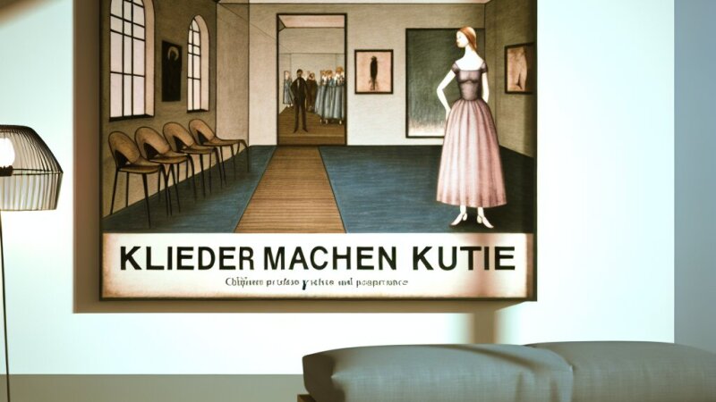 Kleider machen Leute (Keller): Schijn, identiteit en maatschappelijke kritiek