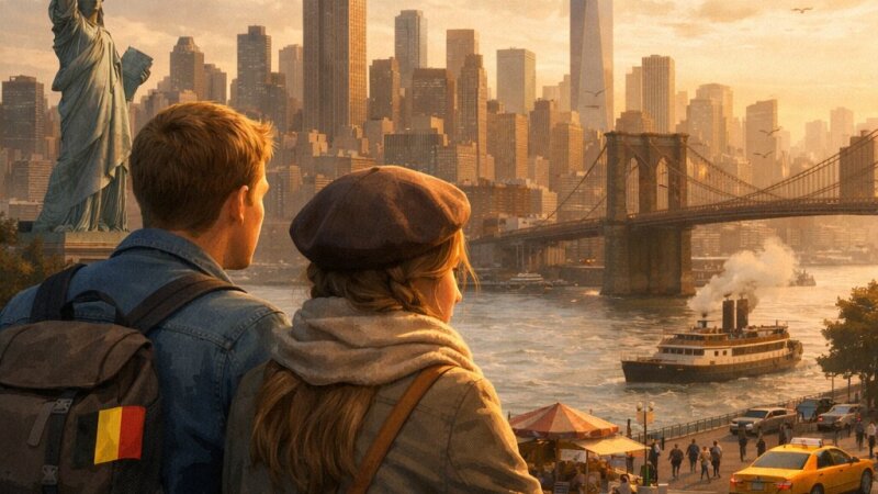 New York Ontleed: Stad, Geschiedenis en Cultuur door Belgische Ogen