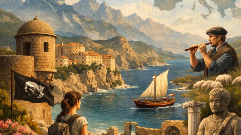 Ontdek Corsica: Geografie, Geschiedenis en Cultuur van het Mediterrane Eiland