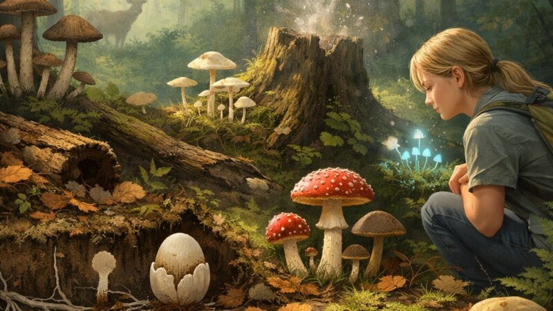 Ontdek de fascinerende wereld van paddestoelen in de natuur