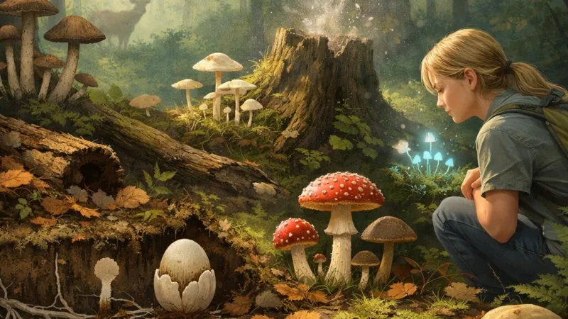 Ontdek de fascinerende wereld van paddestoelen in de natuur