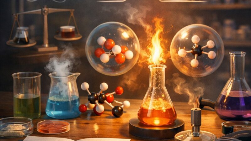 Overzicht van belangrijke chemieconcepten voor VWO 3 hoofdstukken 4 en 5