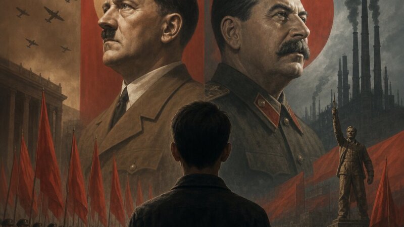 Propaganda in totalitaire regimes: Hitler en Stalin