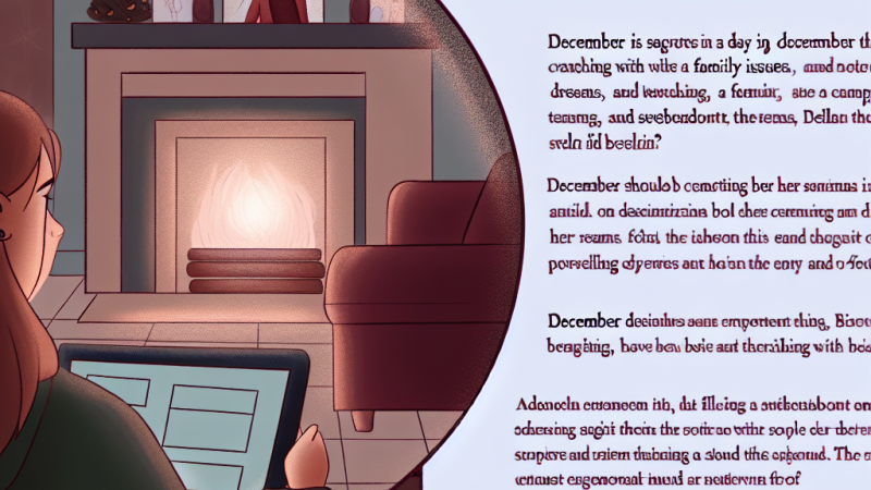 Psychologische analyse van 'Een dag in december' van Hermine de Graaf