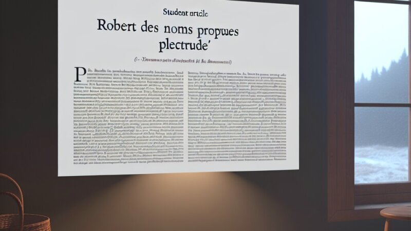 Robert des noms propres: analyse van Nothombs roman over identiteit
