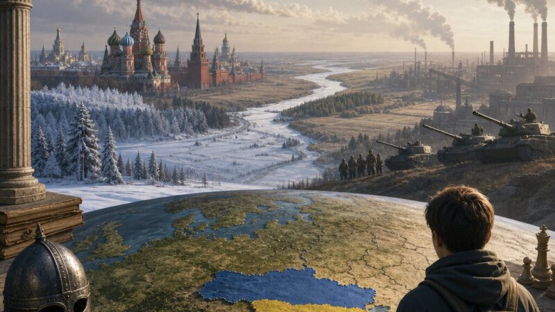 Rusland en zijn buren: geografie, geschiedenis en macht