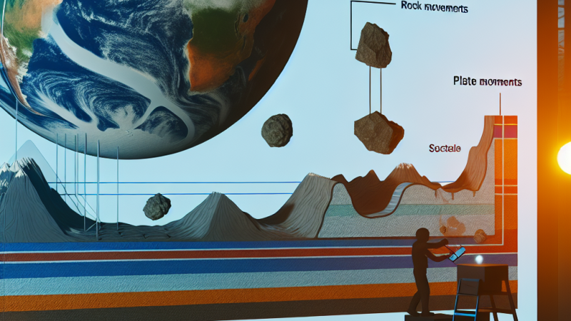 Systeem Aarde: oorsprong, lagen en plaatbewegingen (hoofdstuk 1–4)