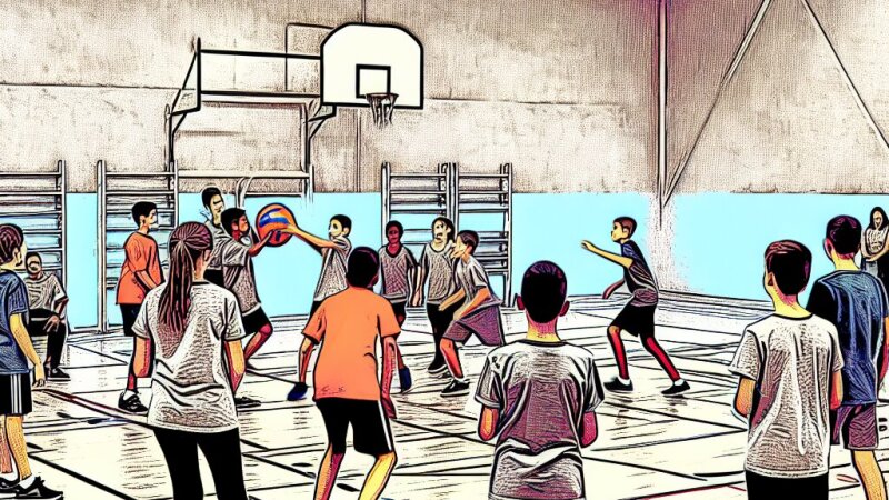 Tchoukbal in de gymles: regels en voordelen van deze sociale teamsport