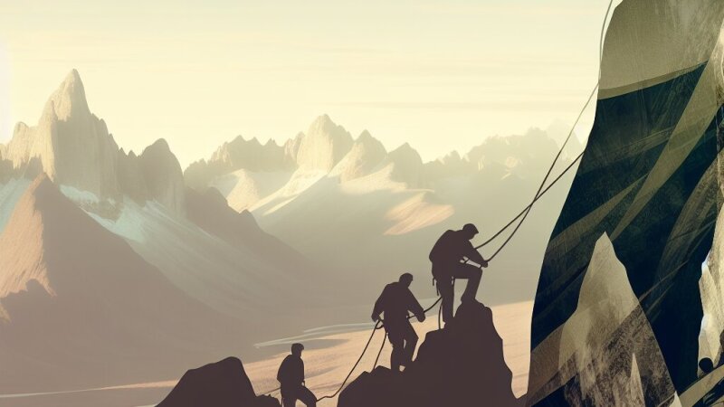 The Climb van John Escott: Analyse van ambitie en moed op Eagle’s Rock